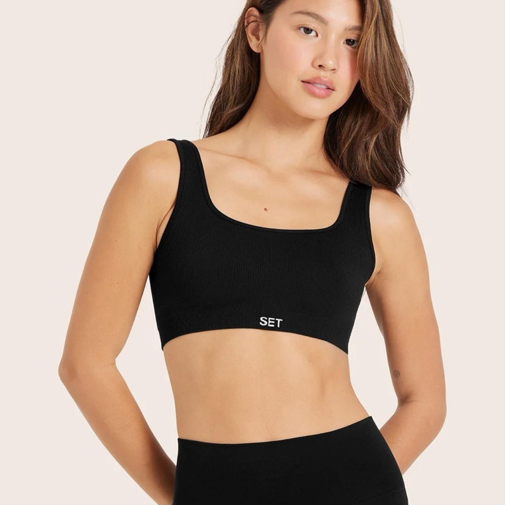 Set active power box cut sports bra